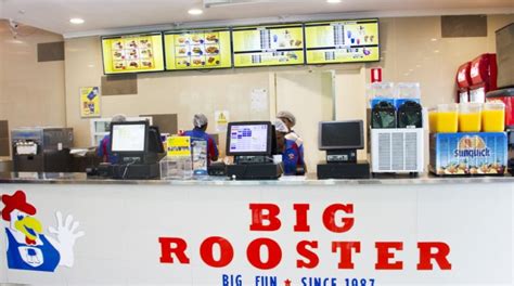 big rooster menu